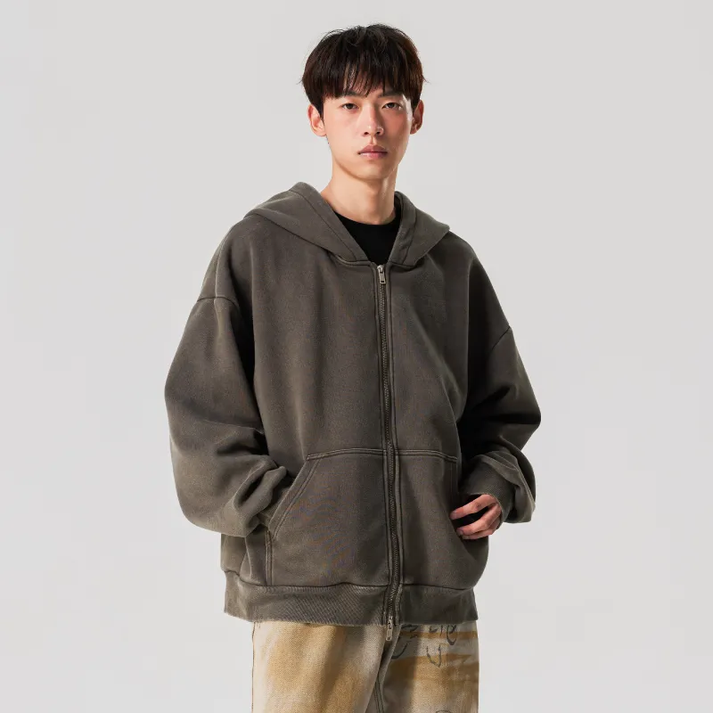 XINYINSU FW24 Sweatshirt Unisex Vintage Blue-9