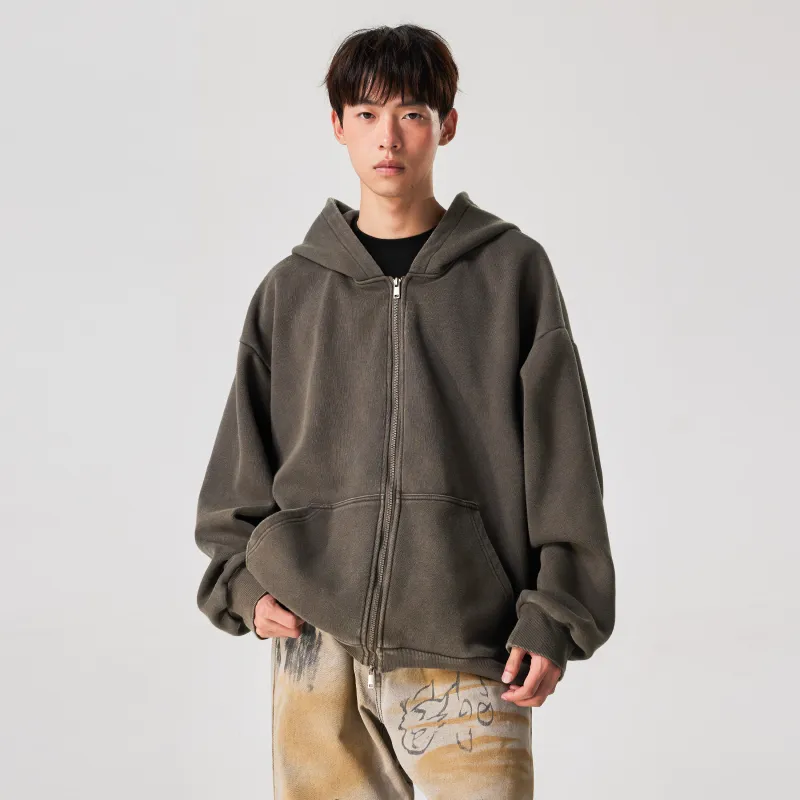 XINYINSU FW24 Sweatshirt Unisex Vintage Blue-8