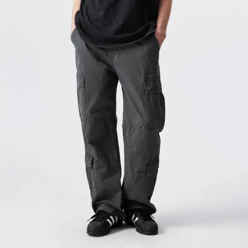 XINYINSU SS25 Jeans Unisex Dark Gray-2