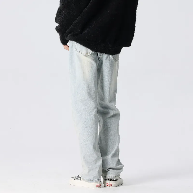 XINYINSU Jeans Unisex-14