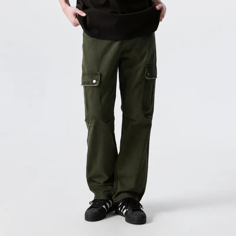 XINYINSU SS25 Jeans Unisex Green-4