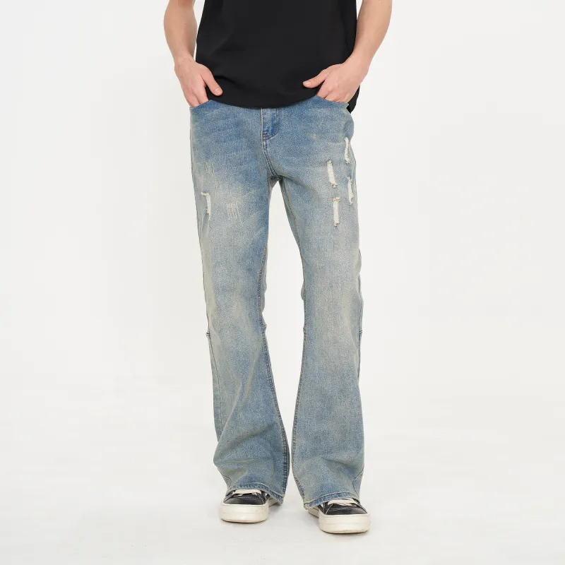 XINYINSU Jeans Unisex Blue-4