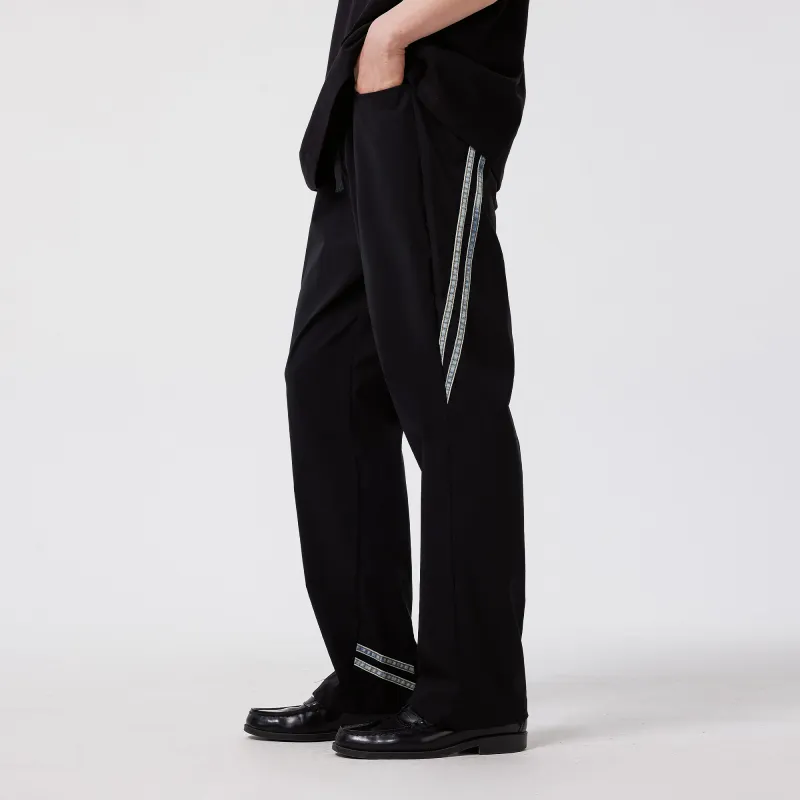 XINYINSU SS25 Casual Pants Unisex Black-5