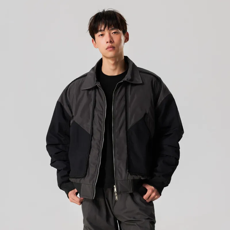 XINYINSU FW24 Jackets Coats Unisex Dark Gray-2