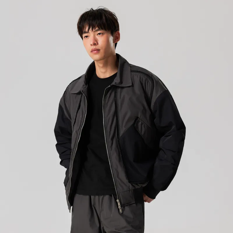 XINYINSU FW24 Jackets Coats Unisex Dark Gray-3