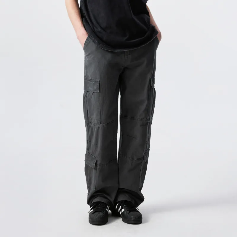XINYINSU SS25 Jeans Unisex Dark Gray-4