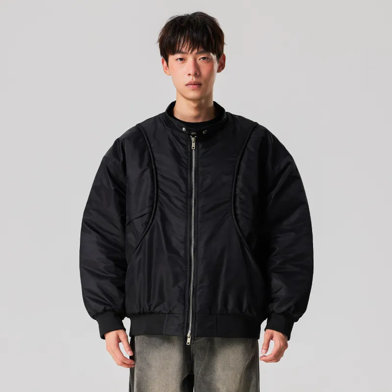 XINYINSU FW24 Jackets Coats Unisex Black-2