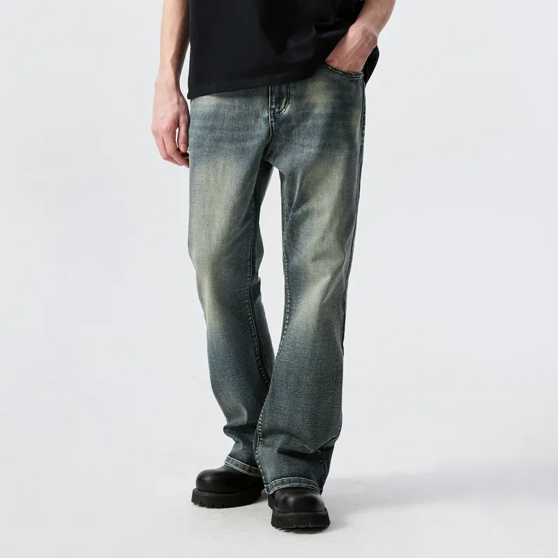 XINYINSU Jeans Unisex Nostalgic Blue-2