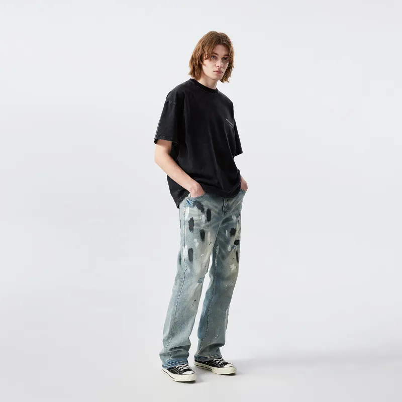 XINYINSU SS25 Jeans Unisex Blue-7