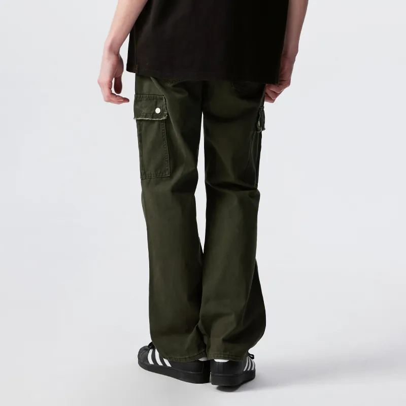 XINYINSU SS25 Jeans Unisex Green-3