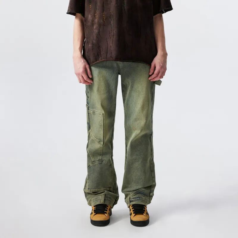 XINYINSU SS25 Jeans Unisex Blue-4