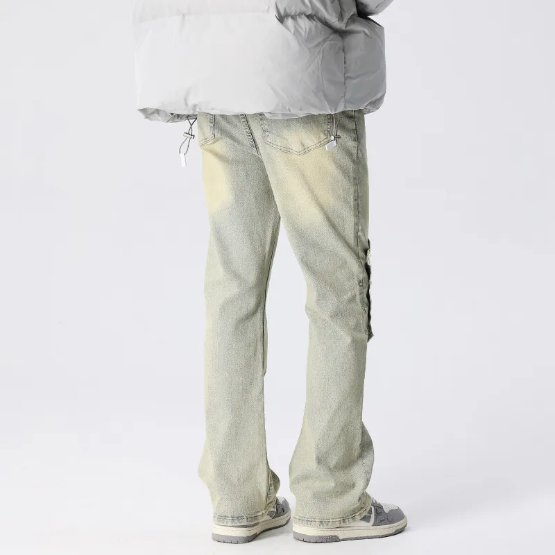 XINYINSU Jeans Unisex-11