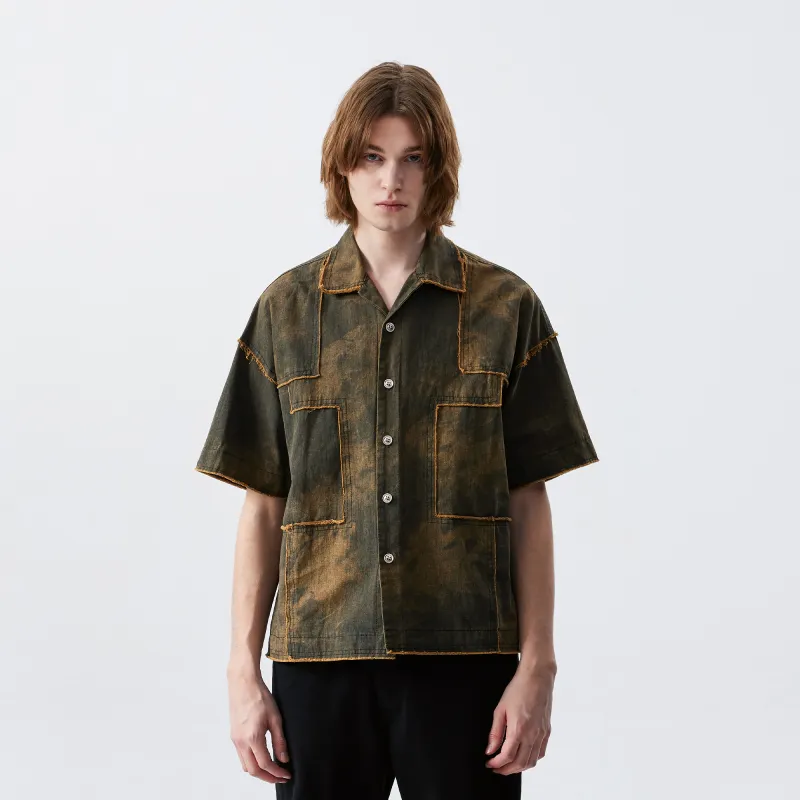 XINYINSU Shirt Unisex Yellow Blue-2