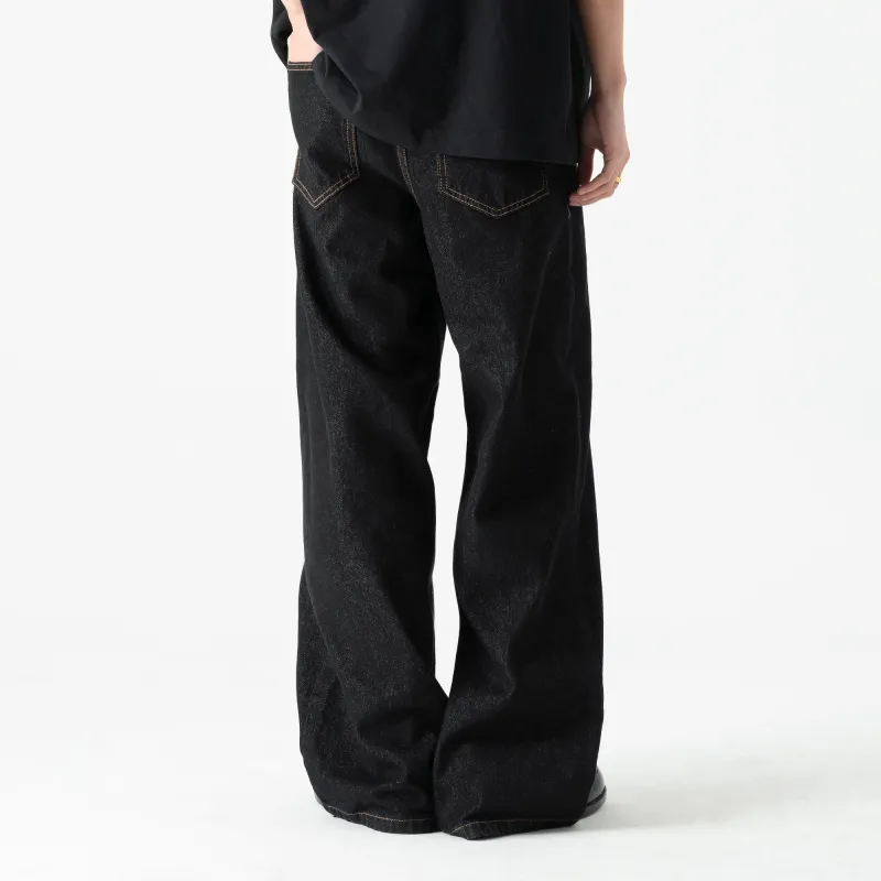 XINYINSU 25SS Jeans Unisex Black-4