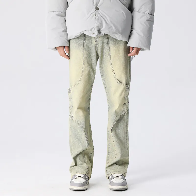 XINYINSU Jeans Unisex-7