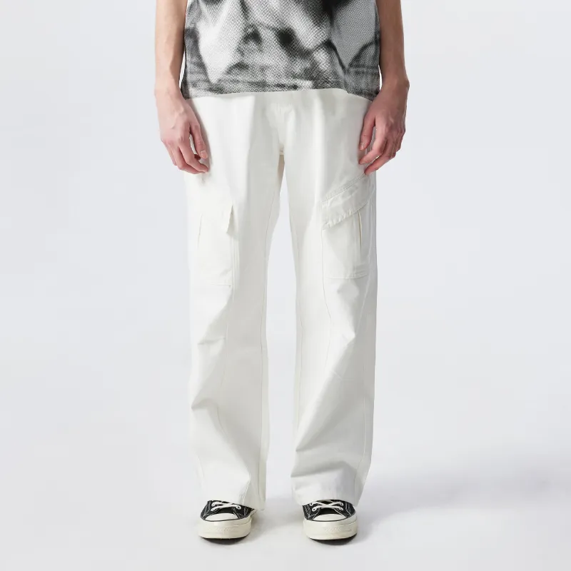 XINYINSU SS25 Jeans Unisex White-2