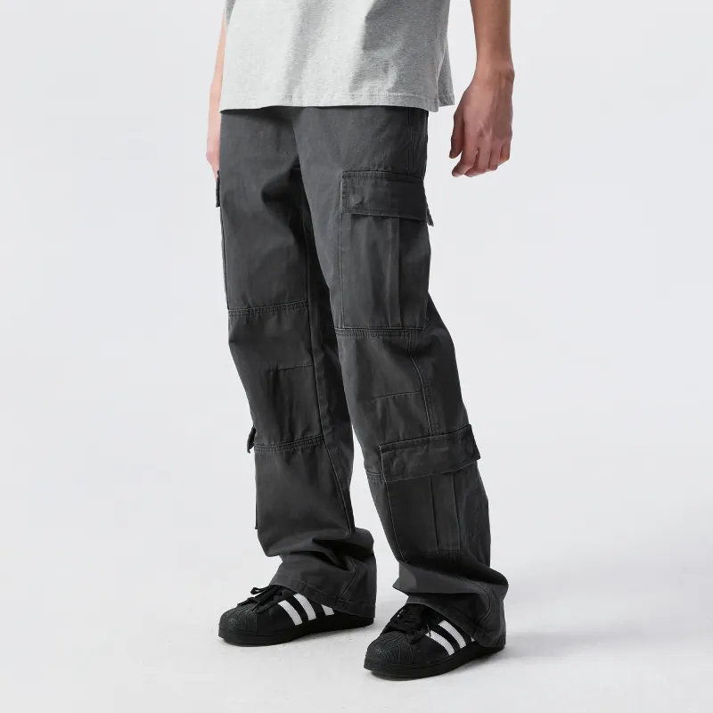XINYINSU SS25 Jeans Unisex Dark Gray-5