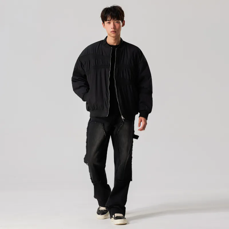 XINYINSU FW24 Jackets Coats Unisex Black-2