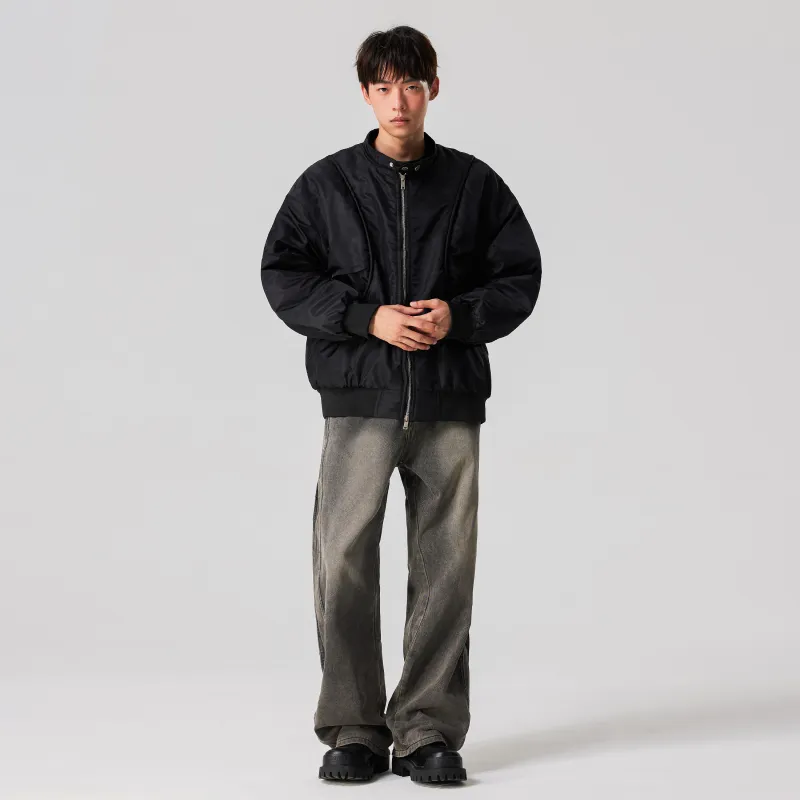 XINYINSU FW24 Jackets Coats Unisex Black-4
