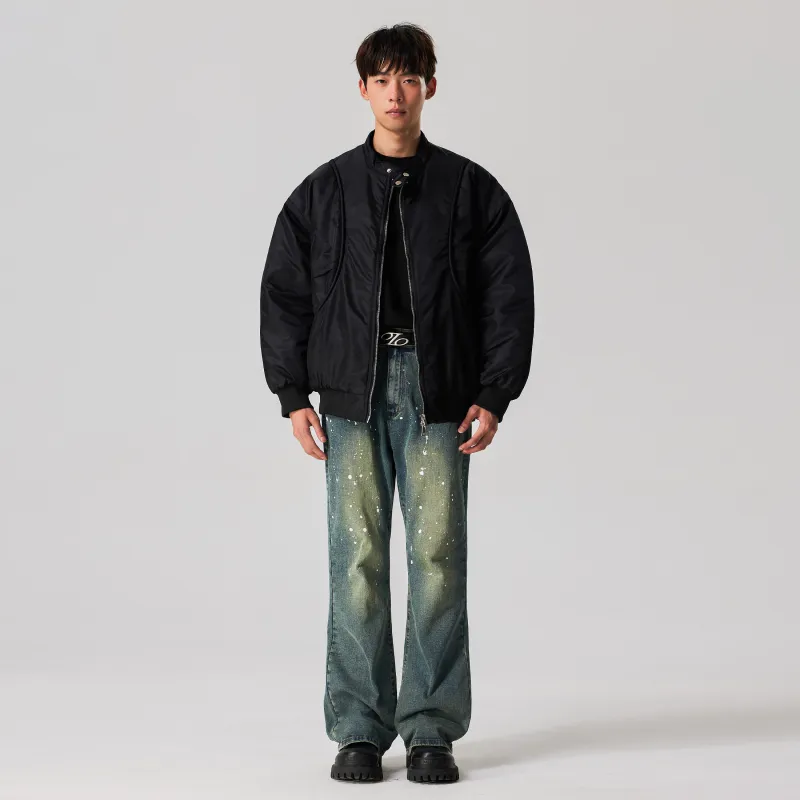 XINYINSU FW24 Jackets Coats Unisex Black-5