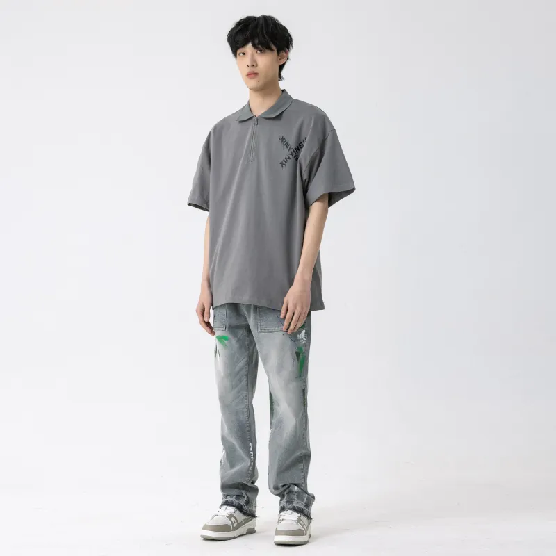 XINYINSU Cargo Pants Unisex Gray-6