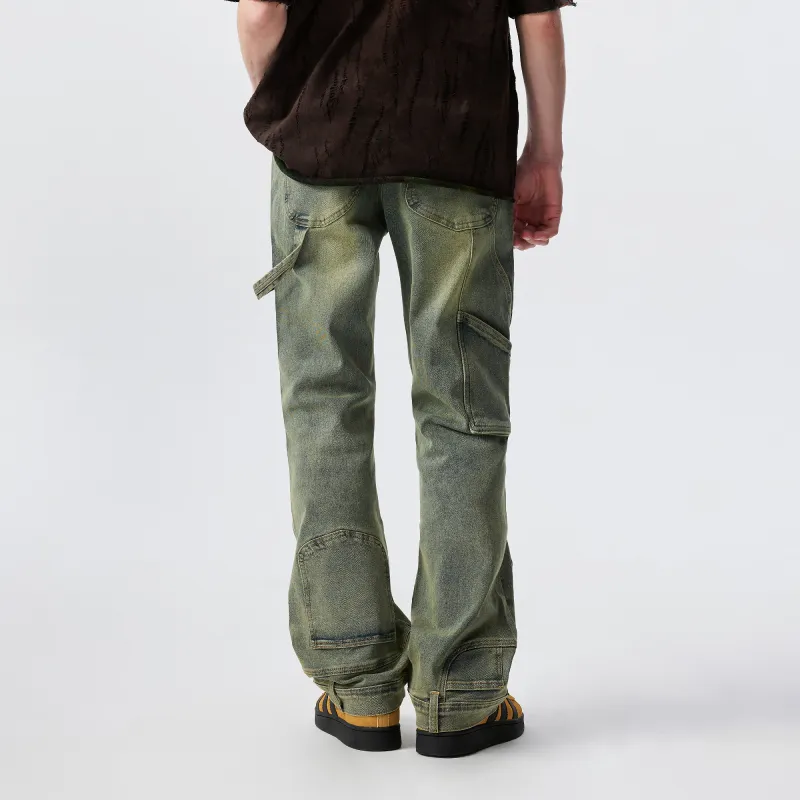 XINYINSU SS25 Jeans Unisex Blue-6