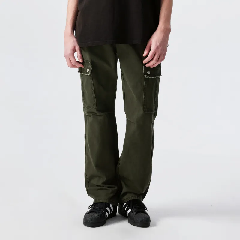 XINYINSU SS25 Jeans Unisex Green-2