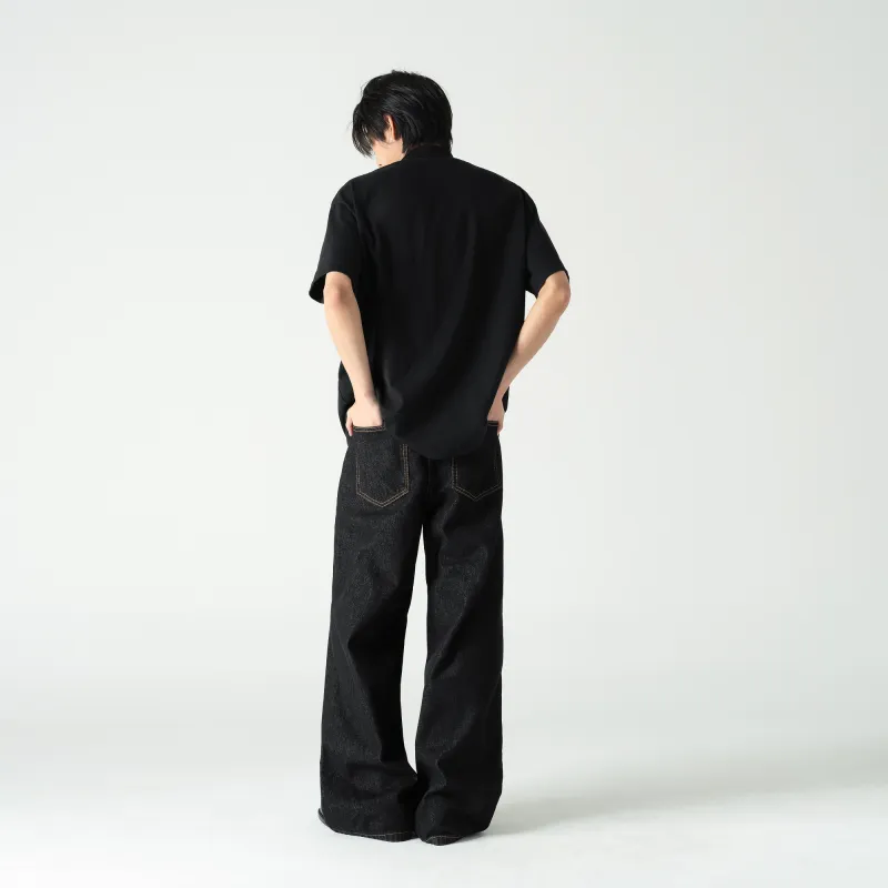 XINYINSU 25SS Jeans Unisex Black-7