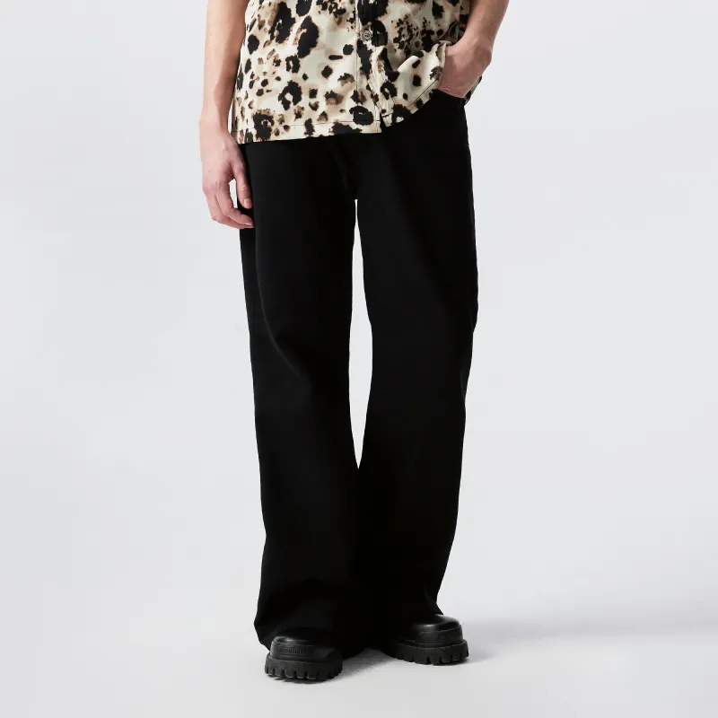 XINYINSU SS25 Slimming Miracle Pants Jeans Unisex Black-5