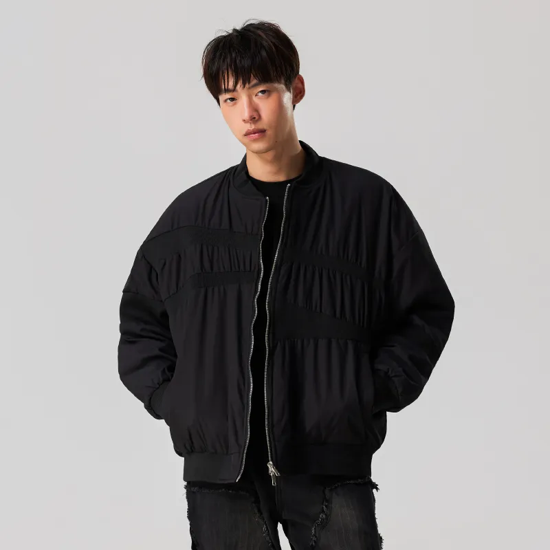 XINYINSU FW24 Jackets Coats Unisex Black-3