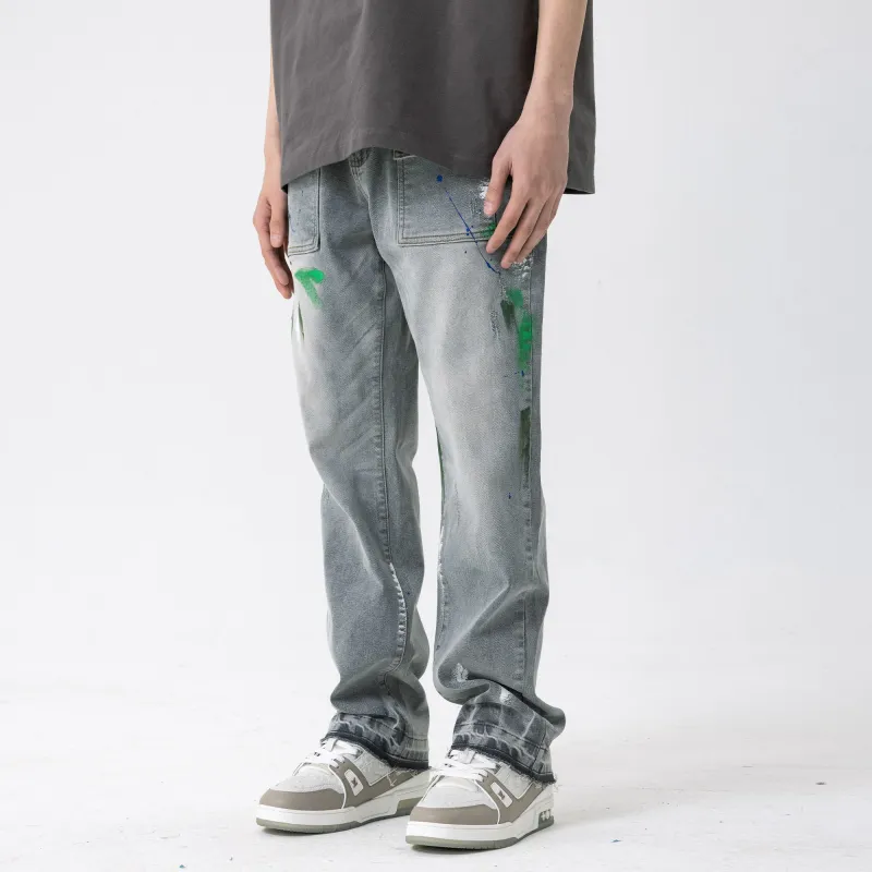 XINYINSU Cargo Pants Unisex Gray-4