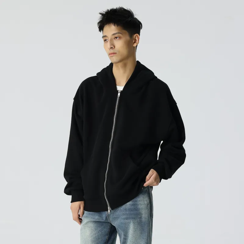 XINYINSU 24FW Sweatshirt Unisex Washed Black-5