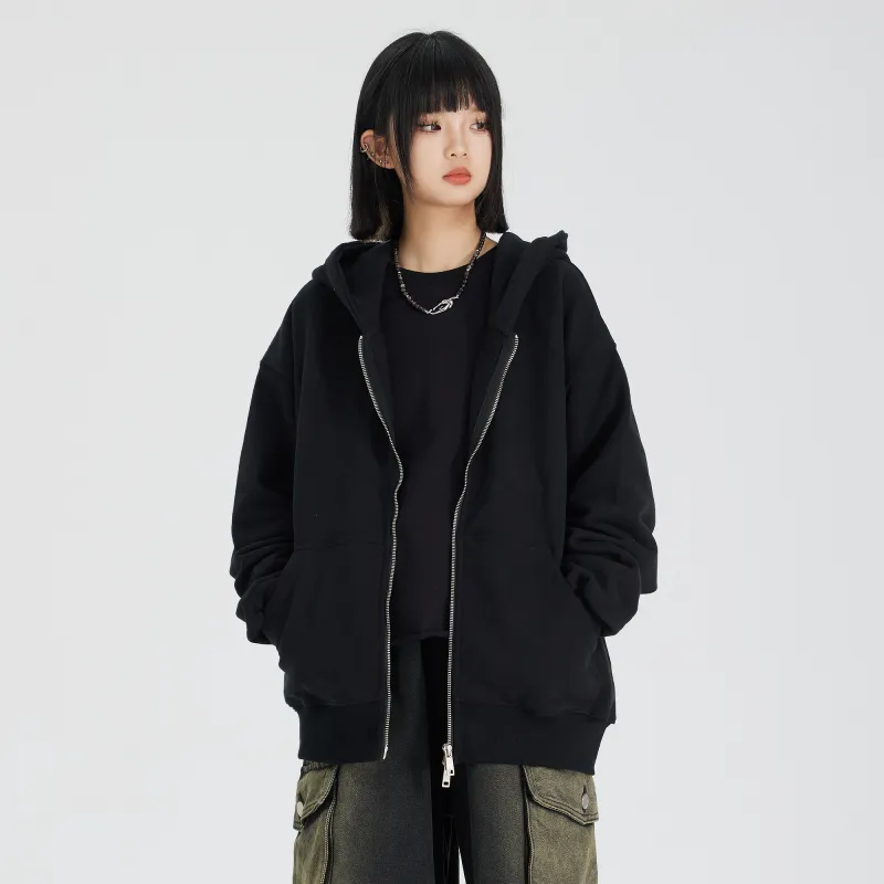 XINYINSU 24FW Sweatshirt Unisex Washed Black-10
