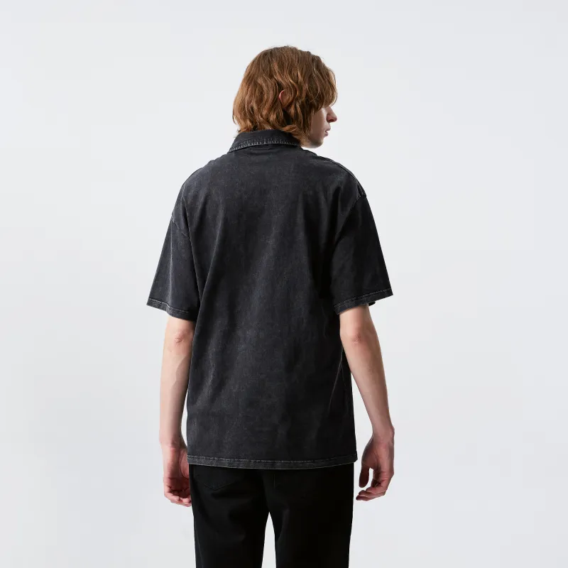 XINYINSU Polo Shirt Unisex Black-6