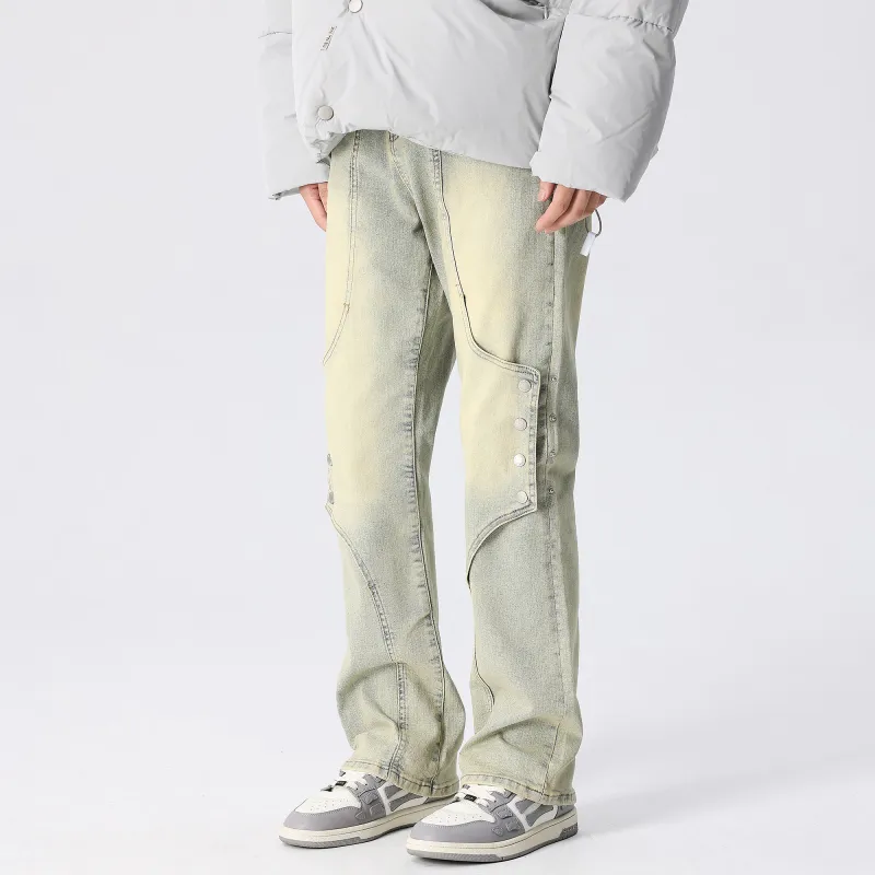 XINYINSU Jeans Unisex-10