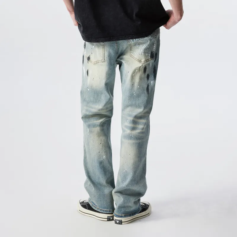XINYINSU SS25 Jeans Unisex Blue-4