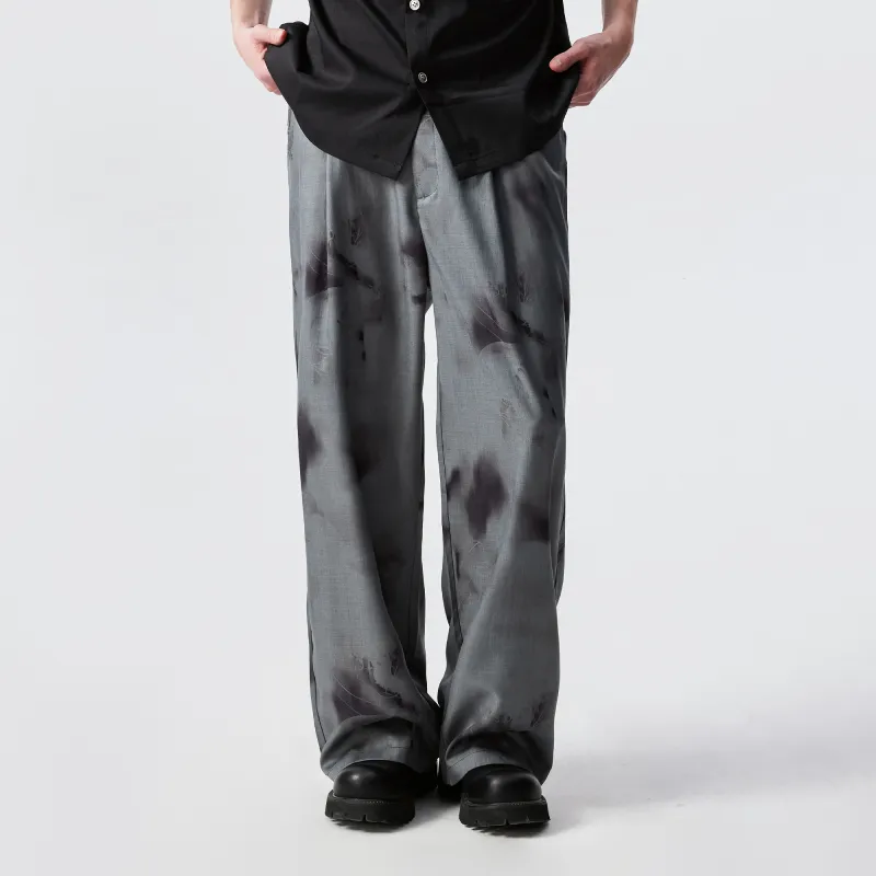 XINYINSU Suit Trouser Unisex Gray-4