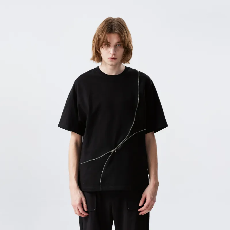 XINYINSU SS25 T-Shirt Unisex Black-2
