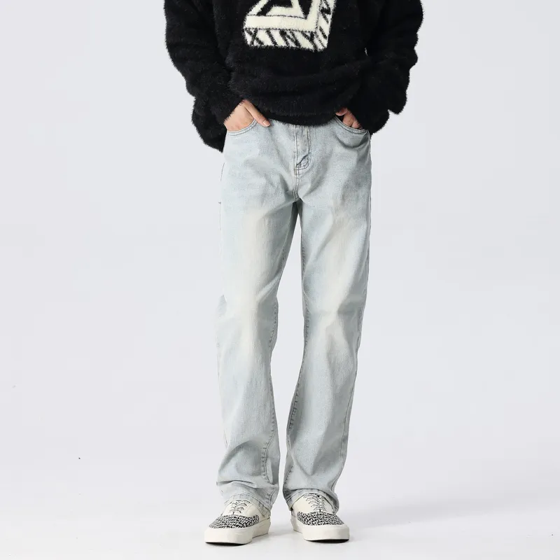 XINYINSU Jeans Unisex-13