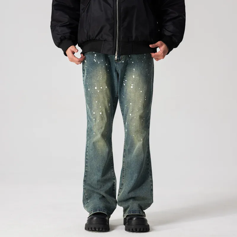 XINYINSU FW24 Jeans Unisex Dark Blue-2