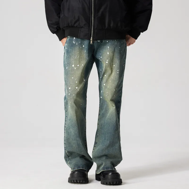 XINYINSU FW24 Jeans Unisex Dark Blue-5