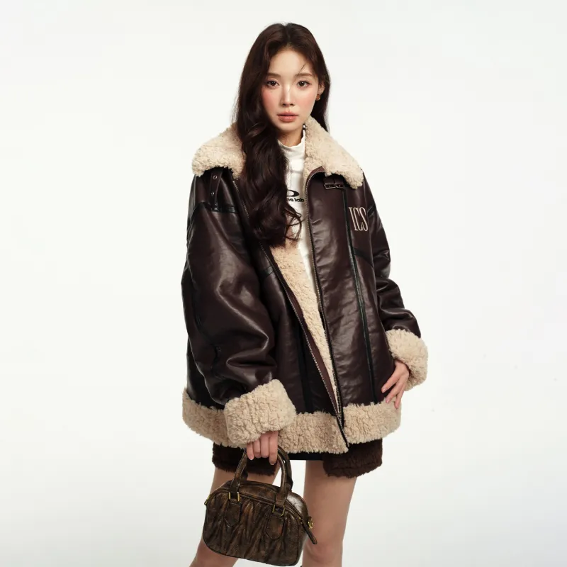 ICONS Lab ICS Jackets Coats Unisex Brown-4