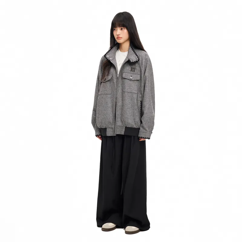 ICONS Lab Jackets Coats Unisex Black-3