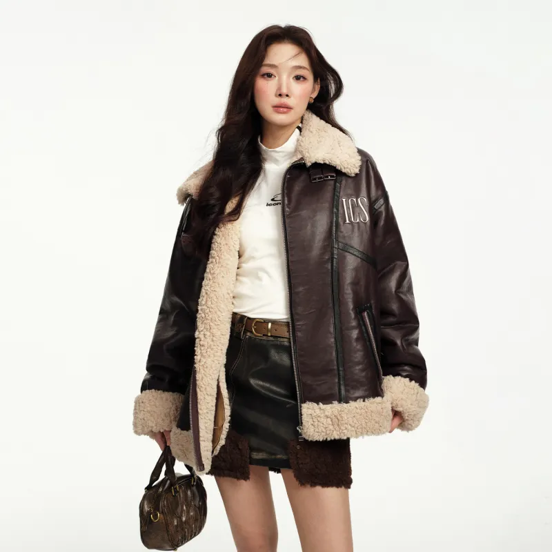 ICONS Lab ICS Jackets Coats Unisex Brown-5
