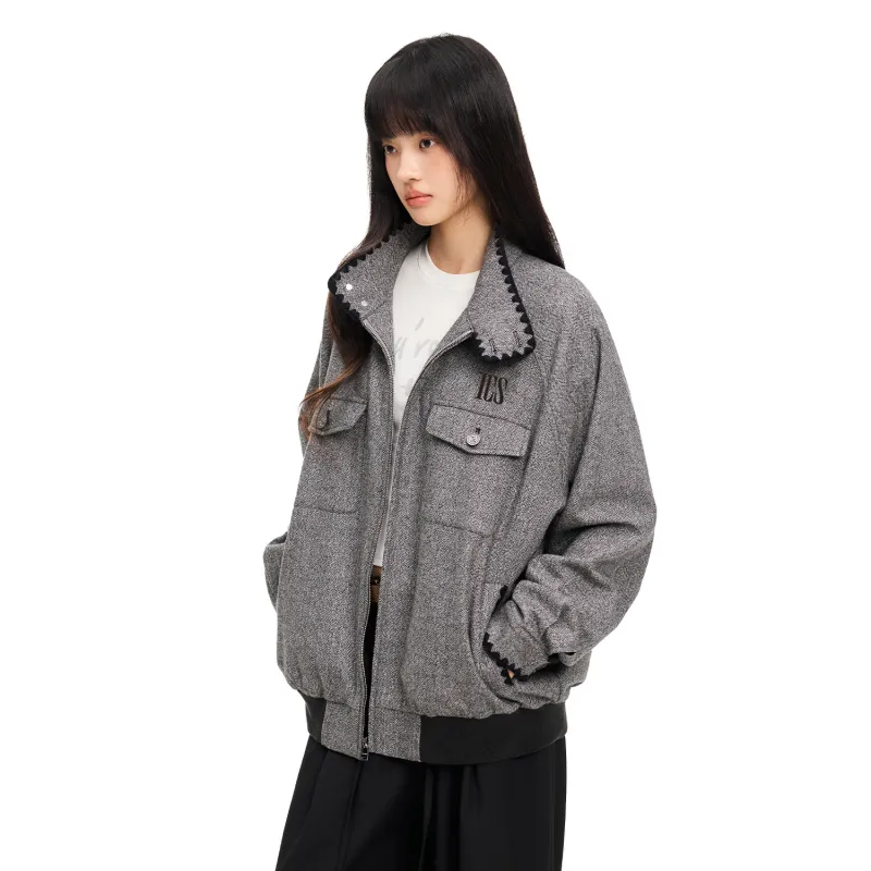 ICONS Lab Jackets Coats Unisex Black-5