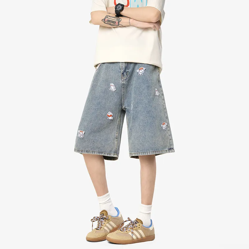 KAIPAINEN Denim Shorts Men-11