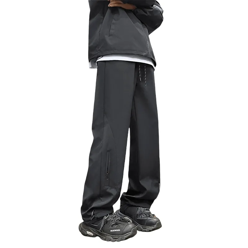 KAIPAINEN Casual Pants Unisex Black-4