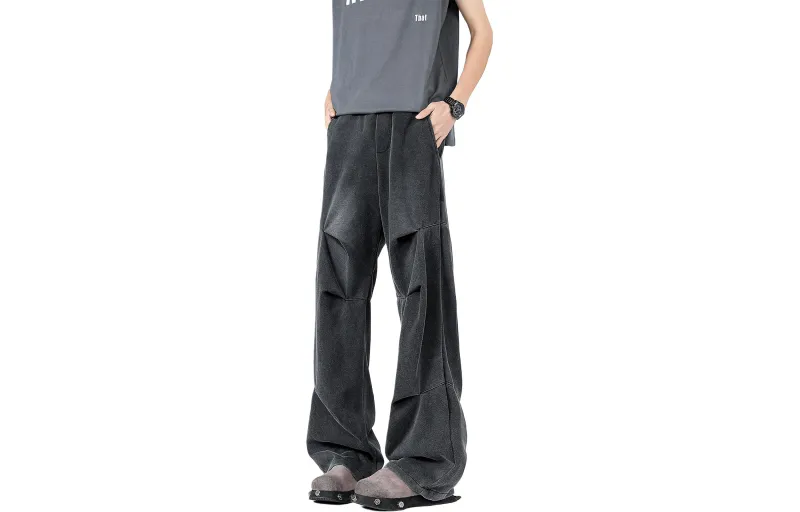 KAIPAINEN All Season Casual Pants Unisex Black-1