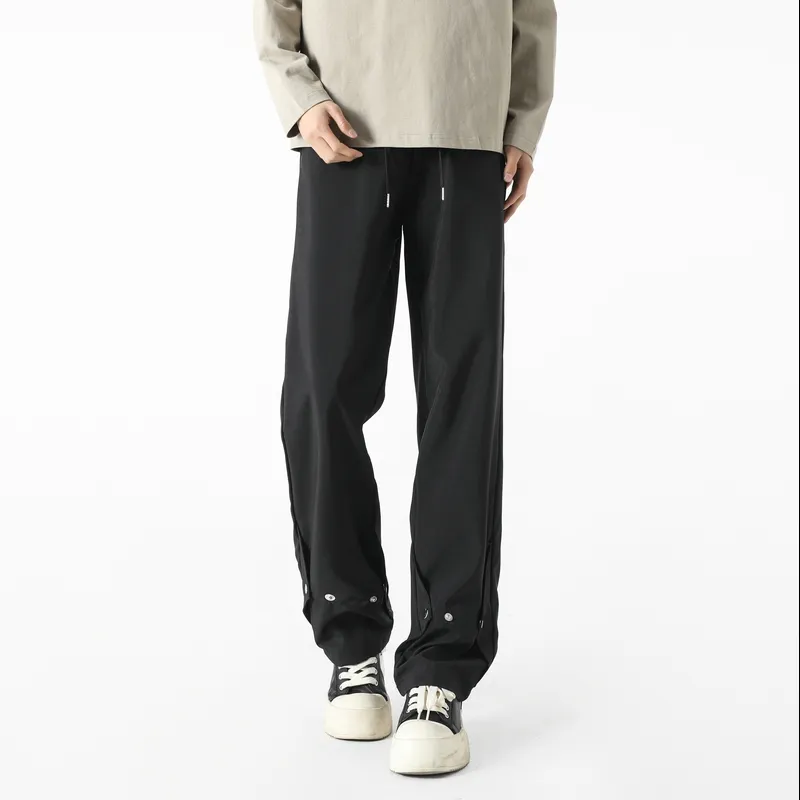 KAIPAINEN Casual Pants Unisex Black-2