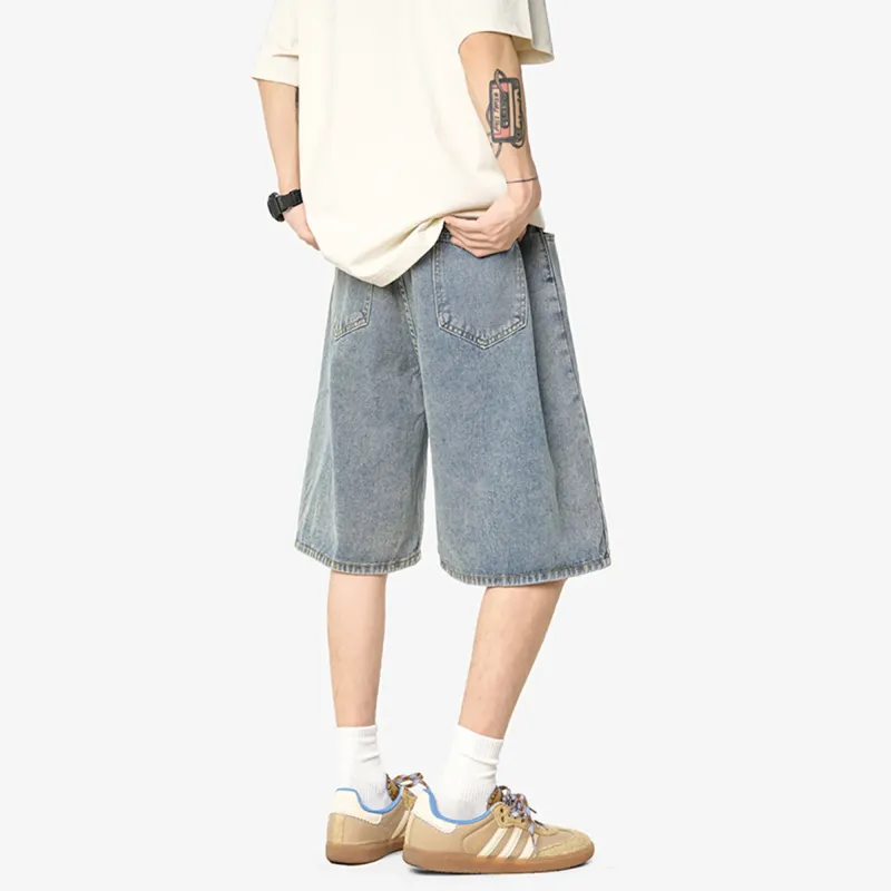 KAIPAINEN Denim Shorts Men-10